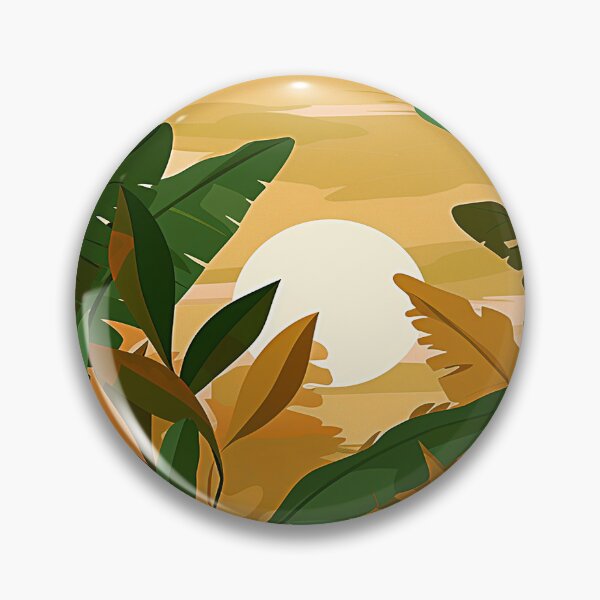 Item preview, Fantasy Boho View Of Sunset Through Palm Leaves  designed and sold by DEC02.