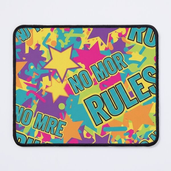 Item preview, No More Rules Aesthetic Pattern tshirt designed and sold by anandsiva2703.