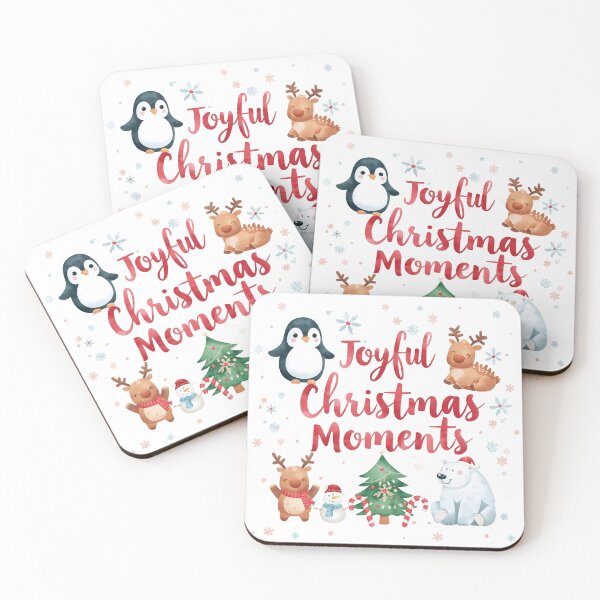 Item preview, Set of funny Christmas personages. Christmas characters. Collection with cute animal designed and sold by PWDigitalArt.