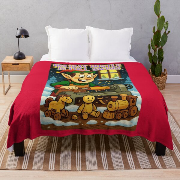 Item preview, Holiday Hustle in full swing! designed and sold by Brickroad Dsigns.
