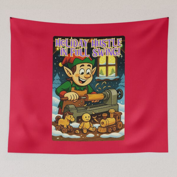 Item preview, Holiday Hustle in full swing! designed and sold by Brickroad Dsigns.