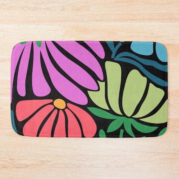 Item preview, Boho Pink Flowers And Leaves Abstract Art Design designed and sold by DEC02.
