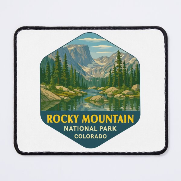 Item preview, Rocky Mountain National Park Colorado Sticker designed and sold by Ismeal Von.