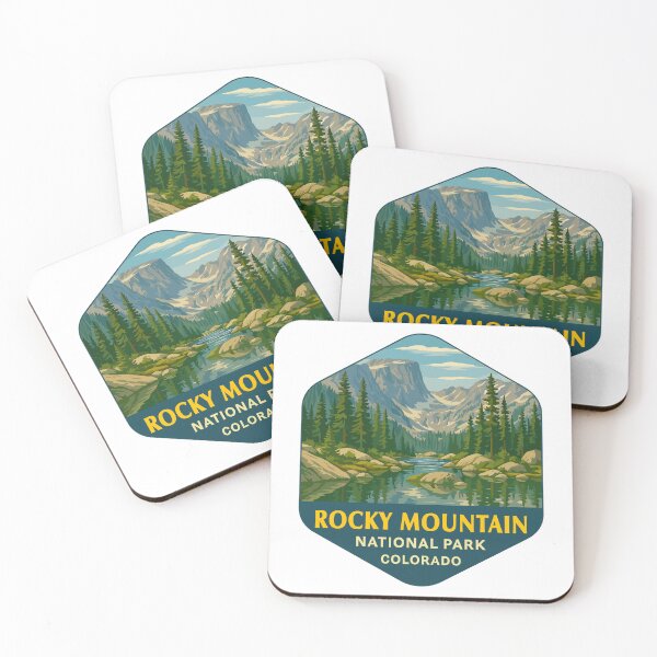 Item preview, Rocky Mountain National Park Colorado Sticker designed and sold by Ismeal Von.