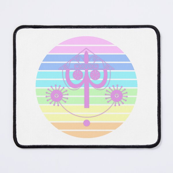 Item preview, Its A Small World Pastel Rainbow Clock Face designed and sold by MagicKingdome.