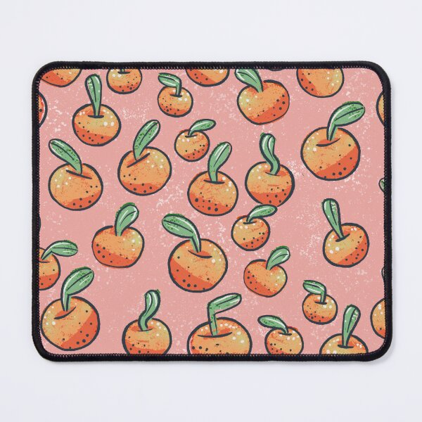 Item preview, Mandarins in pink designed and sold by Katie O'Malley Illustrator.