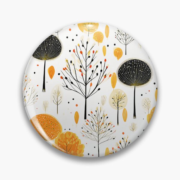Item preview, Boho-Style Golden-Orange And Mustard Leaves Abstract designed and sold by DEC02.