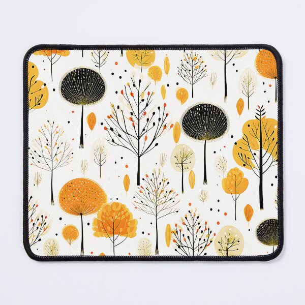 Item preview, Boho-Style Golden-Orange And Mustard Leaves Abstract designed and sold by DEC02.