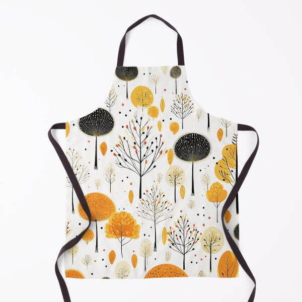 Item preview, Boho-Style Golden-Orange And Mustard Leaves Abstract designed and sold by DEC02.