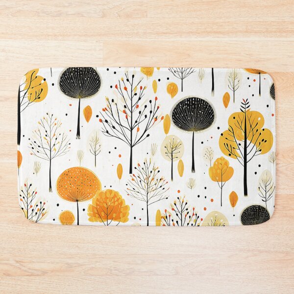 Item preview, Boho-Style Golden-Orange And Mustard Leaves Abstract designed and sold by DEC02.