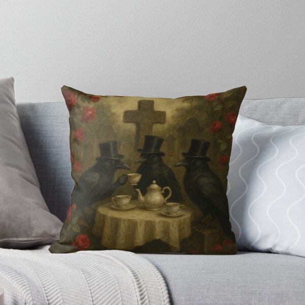 Item preview, Graveyard Tea Party: Three Crows designed and sold by Mouraludia.