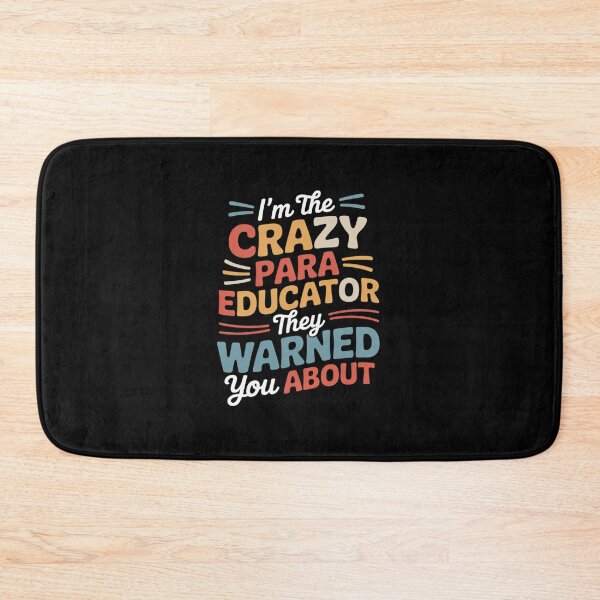 Item preview, Paraeducator Paraprofessional Crazy Paraeducator  designed and sold by Belkisallen.