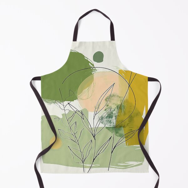 Item preview, Boho-Style Green And Soft Yellow Hues Abstract designed and sold by DEC02.