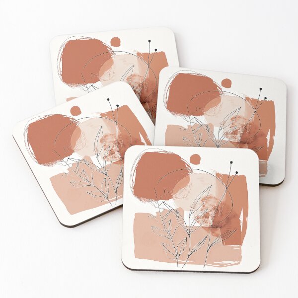 Item preview, Boho Warm Terracotta Colors And Clay Hues Abstract  designed and sold by DEC02.