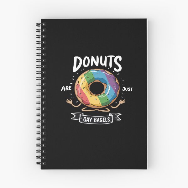 Item preview, Donuts are just gay bagels pride gay donut LGBT designed and sold by marcusry.