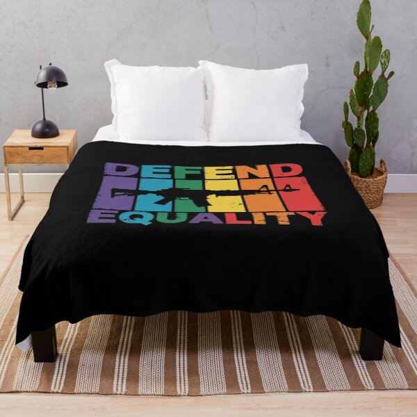 Item preview, Defend Equality - LGBT - Gay Flag - Assault Rifle designed and sold by VasilisLamArt.