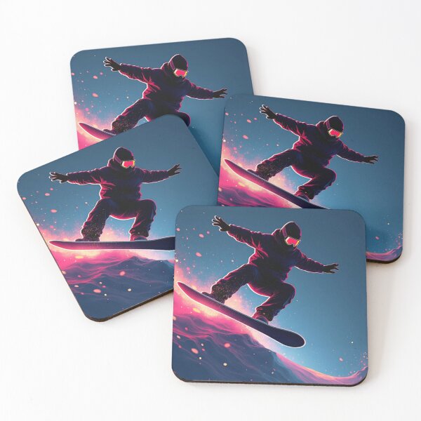 Item preview, Colorado Snowboard Neon Graphic | Bold Slope Art designed and sold by Katedesignz.