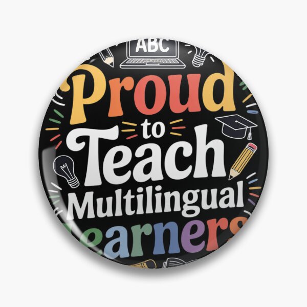 Item preview, Proud Teach Multilingual Learners Teacher  designed and sold by Belkisallen.