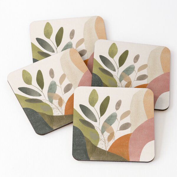 Item preview, Modern Boho-Inspired Earthtones And Sage Abstract Art designed and sold by DEC02.