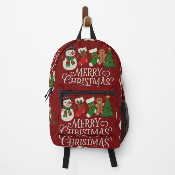 Item preview, Gingerbread Man & Christmas Tree on Red Holiday, Festive Christmas Embroidery Sweatshirt – Snowman, Stockings designed and sold by ZyxDes.