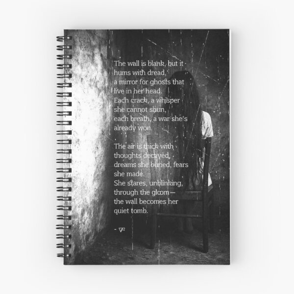 Item preview, The Wall Is Blank, But It Hums With Dread designed and sold by Femme Den.