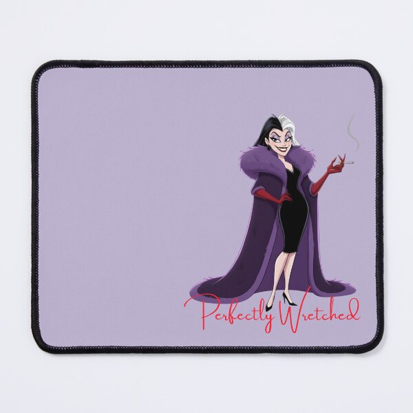 Item preview, Perfectly Wretched – Glam Villain-Inspired Fashion Illustration Art Print designed and sold by SimplyJasper.