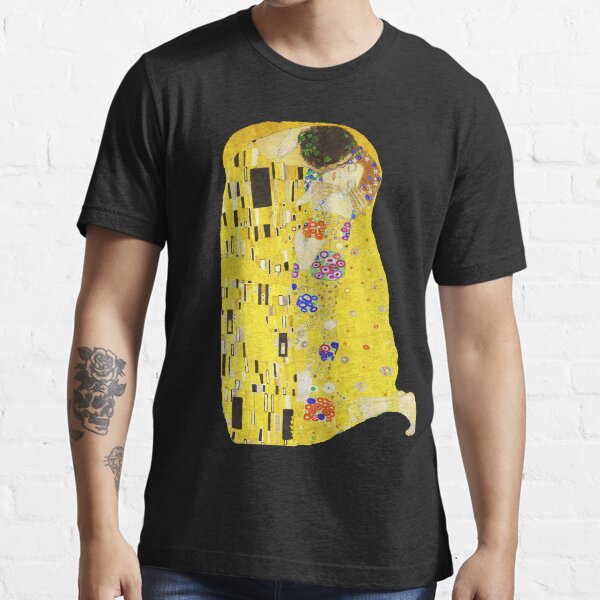 HD The Kiss, by Gustav Klimt 1907-1908 HIGH DEFINITION Essential T-Shirt