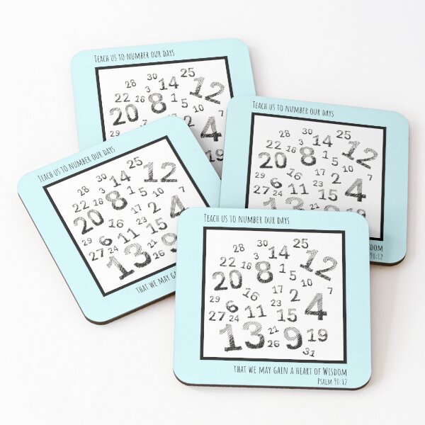 Item preview, Teach Us to Number Our Days designed and sold by Taylors-Art-Bin.