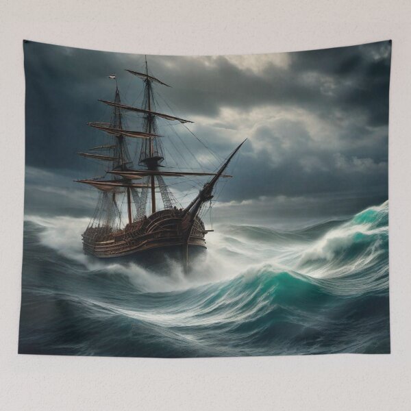 Item preview, Galleon in the Maelstrom designed and sold by afrancisCL.