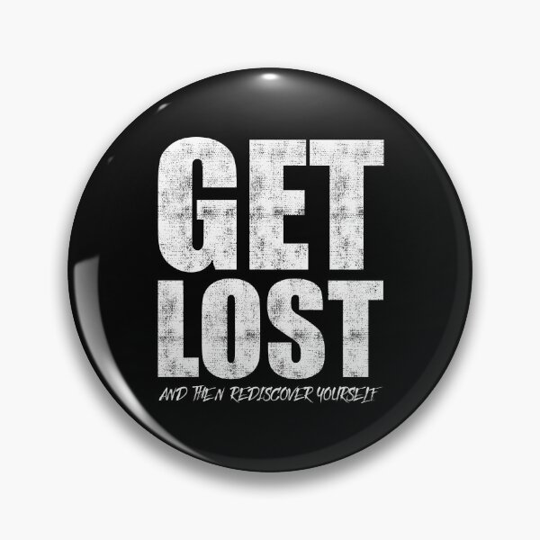Item preview, Get Lost designed and sold by Bearded Jester Designs.