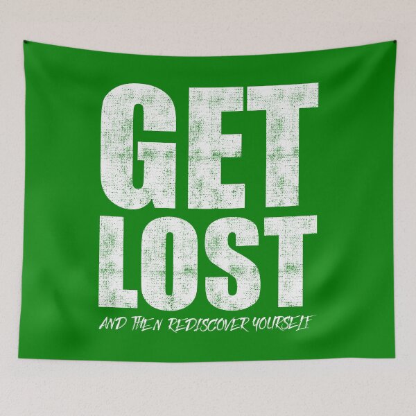 Item preview, Get Lost designed and sold by Bearded Jester Designs.