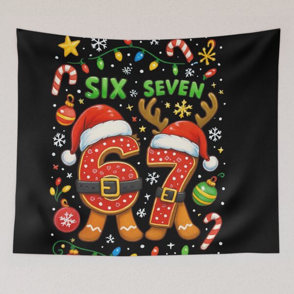 Item preview, 67 Christmas Funny 6 7 Meme Six Seven Xmas Boys Kids Youth designed and sold by R&BApparel.
