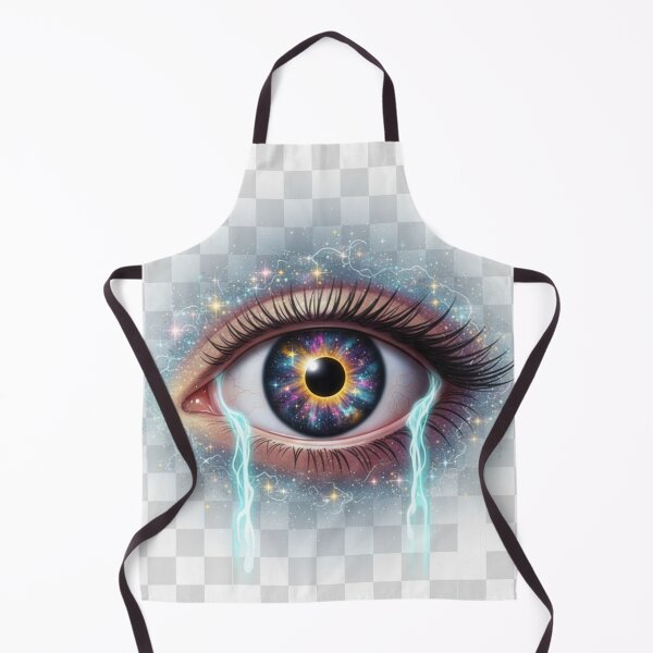Item preview, Cosmic Crying Eye - Galactic Tears & Spiritual Awakening Art designed and sold by MonaRose_Art.