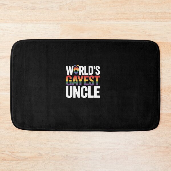Item preview, Funny Gay Uncle LGBT World's Gayest Uncle designed and sold by khorbiasieno.