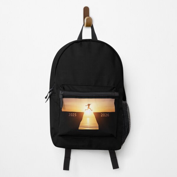 Item preview, Jump into 2026 – Motivational New Year Sunset Silhouette Illustration designed and sold by PixelVibe782.