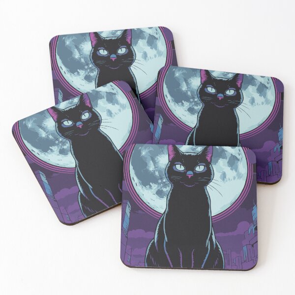 Item preview, Black cat designed and sold by After De Moment.
