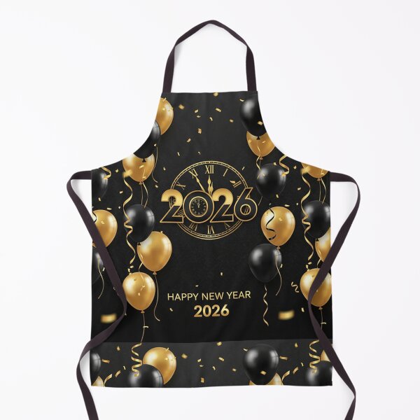 Item preview, Elegant Black and Gold Happy New Year 2026 Greeting Card – Luxury Festive Celebration Design designed and sold by PixelVibe782.