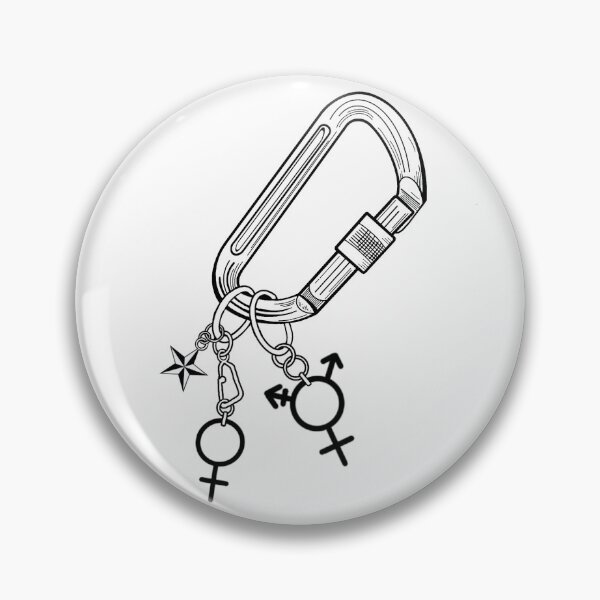 Item preview, Queer Carabiner  designed and sold by diyfag.
