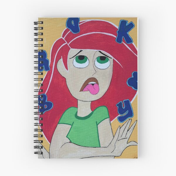 Item preview,  “Brokey” x Kim Possible Inspired Art – Funny Cartoon Rap Aesthetic by Jaylin Eaves | Pop Culture Print designed and sold by thejaylineaves.