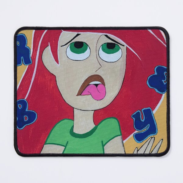 Item preview, “Brokey” x Kim Possible Inspired Art – Funny Cartoon Rap Aesthetic by Jaylin Eaves | Pop Culture Print designed and sold by thejaylineaves.