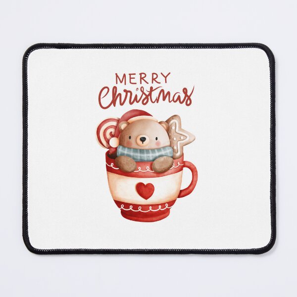Item preview, Merry Christmas Mouse designed and sold by Anisha Vaz.