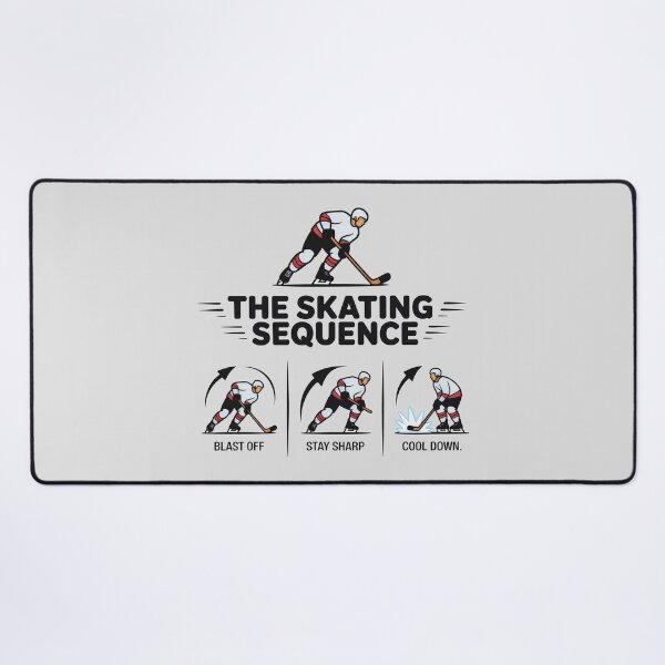 Item preview, Step-by-Step Skating Phases for Hockey Training Enthusiasts designed and sold by SplashTastic.
