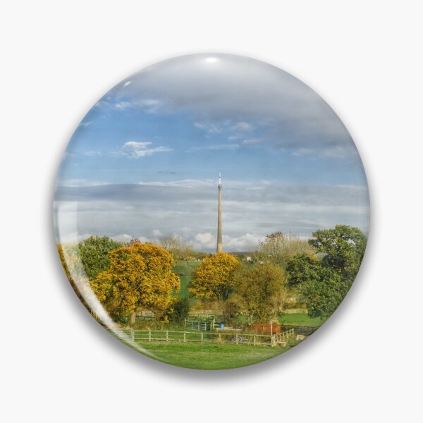 Item preview, Emley Moor Mast Autumn Landscape designed and sold by Alisonchambers2.