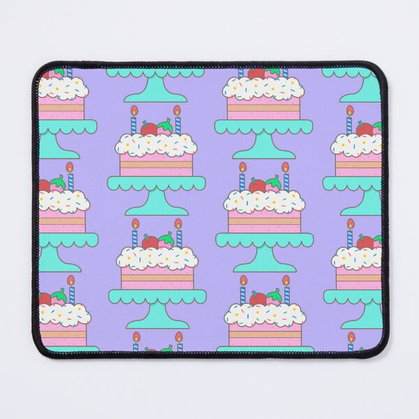 Item preview, Cute colorful birthday cake with fresh cream designed and sold by nuchz.