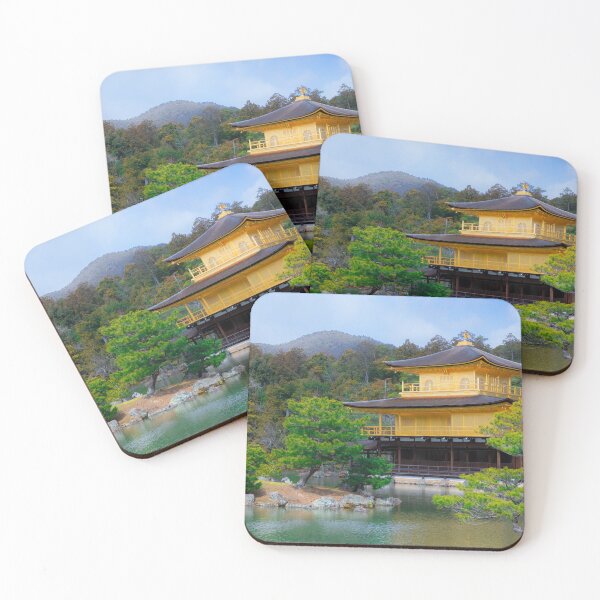 Item preview, Kinkaku-ji Golden Pavilion Reflected in Kyoto Pond designed and sold by pepperonishots.