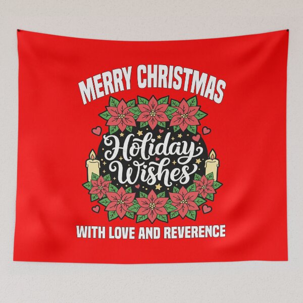Item preview, MERRY CHRISTMAS - WITH LOVE AND REVERENCE designed and sold by KEF Custom.