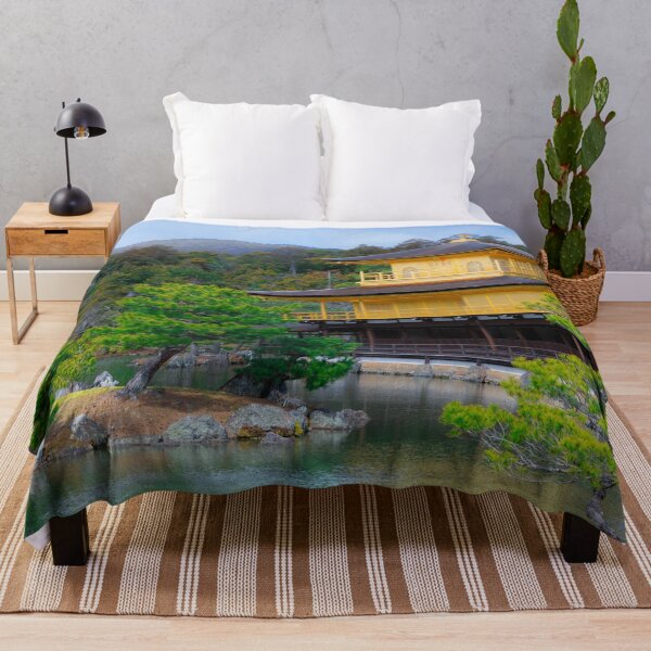 Item preview, Kinkaku-ji Golden Pavilion Reflected in Kyoto Pond designed and sold by pepperonishots.