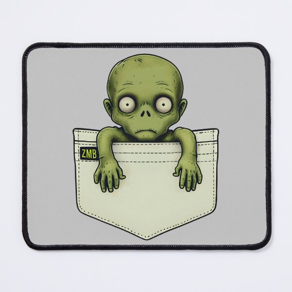 Item preview, Cartoon Zombie in the Pocket - Big version designed and sold by NightTimeJ.