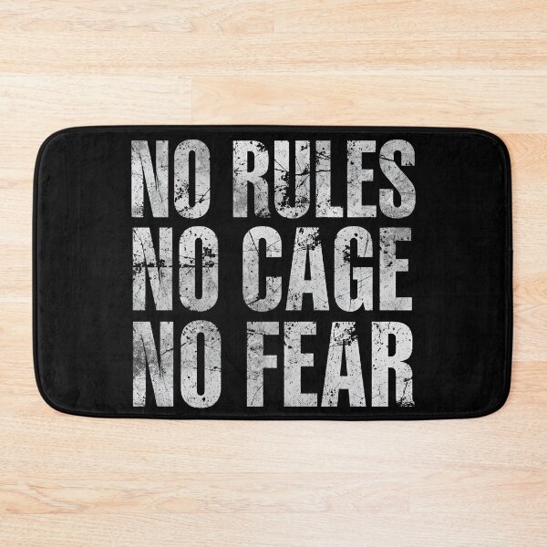 Item preview, Motorcycle Shirt – No Rules No Cage No Fear Biker Quote designed and sold by MotoRebel.