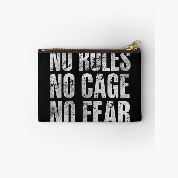 Item preview, Motorcycle Shirt – No Rules No Cage No Fear Biker Quote designed and sold by MotoRebel.